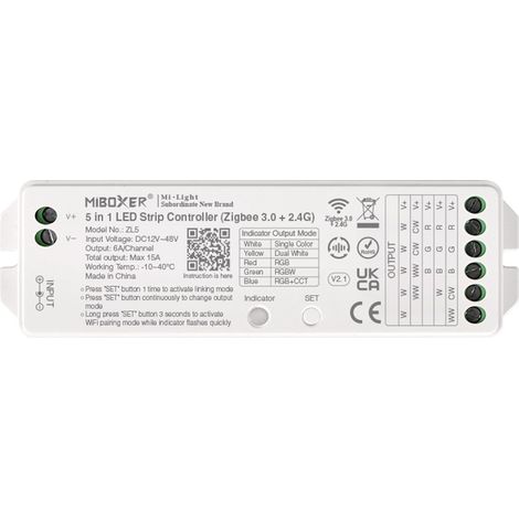 Led-Controller miboxer zl5 zigbee 12-48 V DC 180 W (1/2)