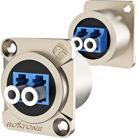 Connettore duplex per fibra ottica LC Roxtone RALC2D