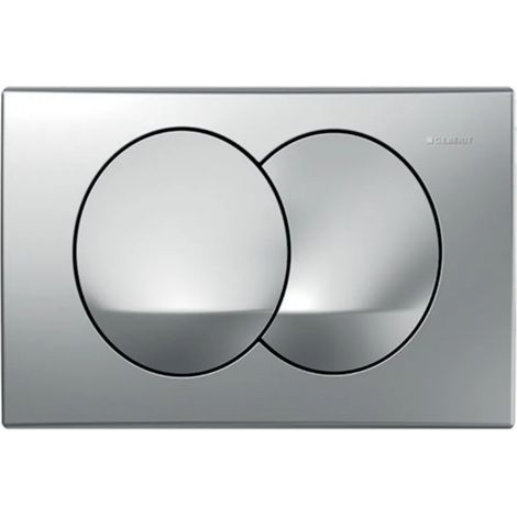 Geberit Delta - Betätigungsplatte, chrom matt 115.100.46.5 (1/2)