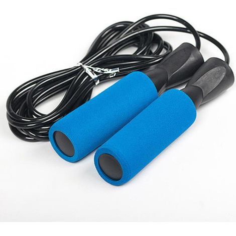 Corde à Sauter - Roulements à Billes - Réglable - Nylon et Polyuréthane - Pour Entraînement Cardio et Fitness - 1 Pièce (1/5)