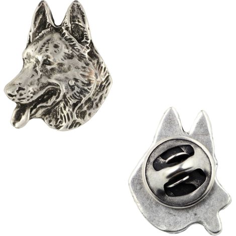 Broche Berger Allemand (Alsacien) présentée dans un coffret cadeau, élégante broche à épingler par Art-Dog (1/5)