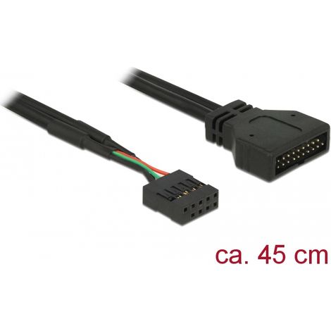 Kabel usb 3.0 pinheader st usb 2.0 pinheader bu 45cm