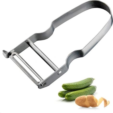 Éplucheur à pommes de terre, ustensile de cuisine en forme de U, éplucheur pour pommes et pommes de terre (1/5)