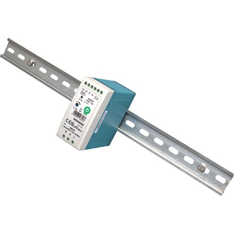 MDIN40W5: Slim-Netzteil für DIN-Schiene, 5V/5A, Kunststoffgehäuse