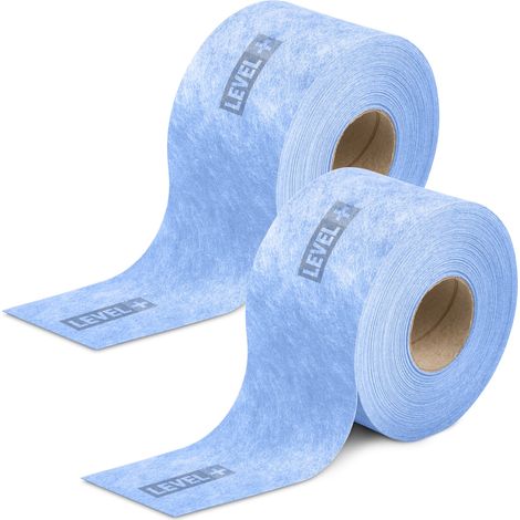LEVEL+ Dichtband 120mm Wasserdicht TPE Elastomer 3D Vlies B04 - 100m