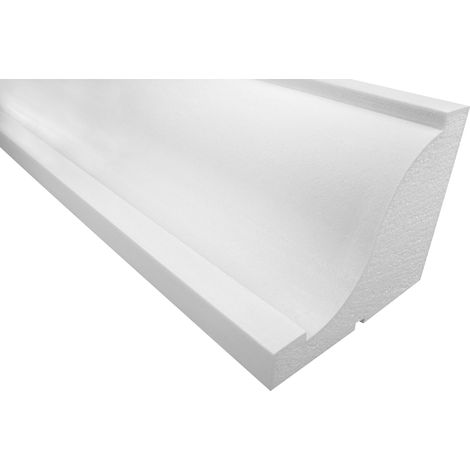 Facciata Cornice EPS PU resistente agli urti 180x220mm KC126: 2 metri / 1 modanatura (1/3)
