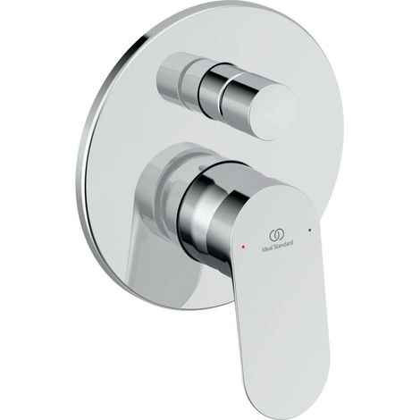 Ideal Standard Ceralife O - Grifo empotrado para 2 aparatos, con cuerpo de montaje, cromo BE023AA