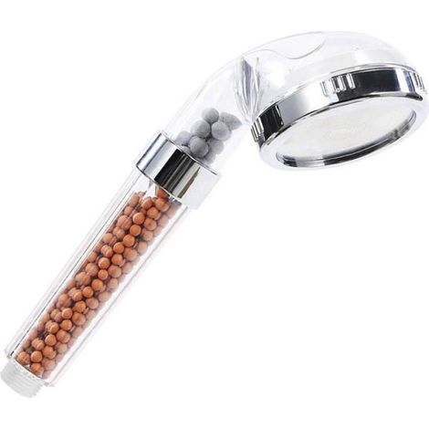 Pommeau De Douche - Billes Éco Thermale - Pour Peau Et Cheveux - 1 Pièce (1/5)