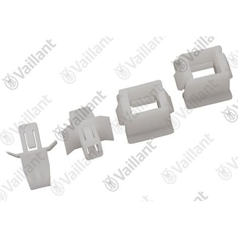 VAILLANT Clip, Set a 2 pz. stazione acqua potabile Vaillant-Nr. , 0020019053