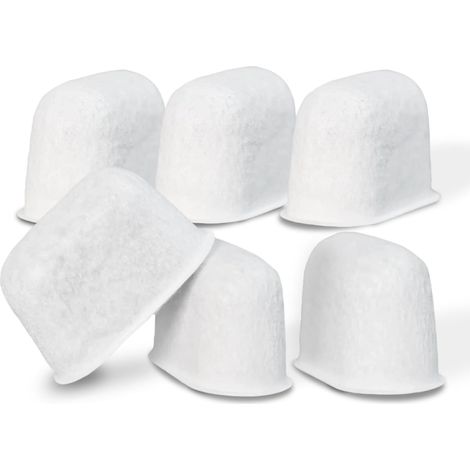 Filtro para cafetera, carbón activado fabricado con cáscaras de coco, filtro de carbón activado (juego de 6) (1/5)
