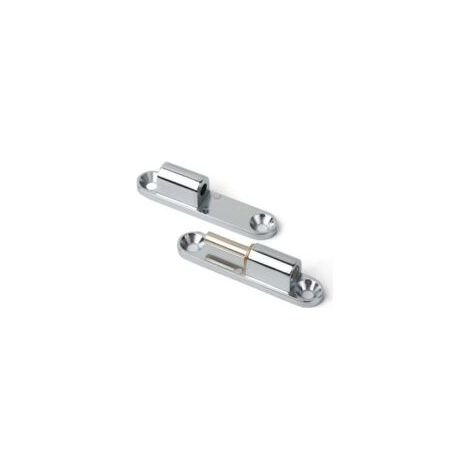 Bisagra para puerta de armario, 20 bisagras con tornillos 231-1, bisagra extraíble de acero inoxidable, bisagras para puertas de muebles del hogar, herrajes, protección para puertas de armarios y cajo (1/4)