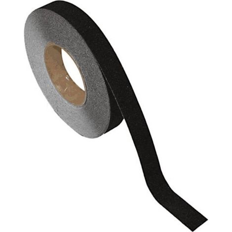 B-SAFETY AR100025 Rivestimento antiscivolo universale Nero (L x L) 18.3 m x 25 mm (1/2)