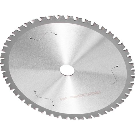Lame de scie circulaire HSS, disque de coupe métal acier, outillage industriel, 230 x 2,0 x 1,5 x 25,4 mm, 48 dents. (1/5)