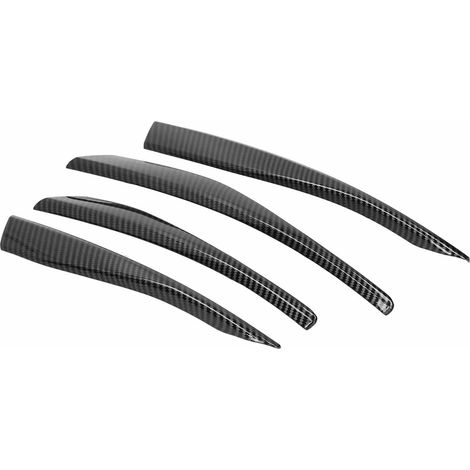 4pcs Garniture de Couvercle de Feux Antibrouillard Avant Style Fibre de Carbone Compatible avec MK8 2020-2021 (1/5)