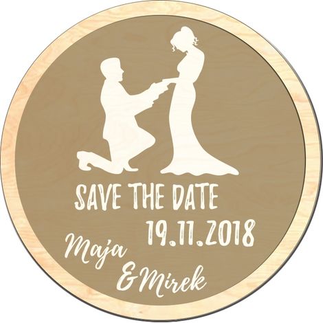 DANKE FÜR DIE GÄSTE HOCHZEIT, Hochzeitsmagnet MK10 (1/4)