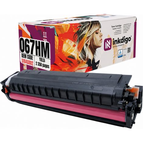 Inkdigo Toner CRG067HM kompatibel mit Canon i-Sensys LBP-631Cw MF651Cw TÜV-zertifiziert (1/5)