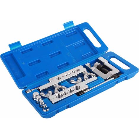 Kit de dudgeonnage et évasement HVAC système métrique, outil ergonomique pour tubes en cuivre, expansion de tuyauterie, ensemble complet.