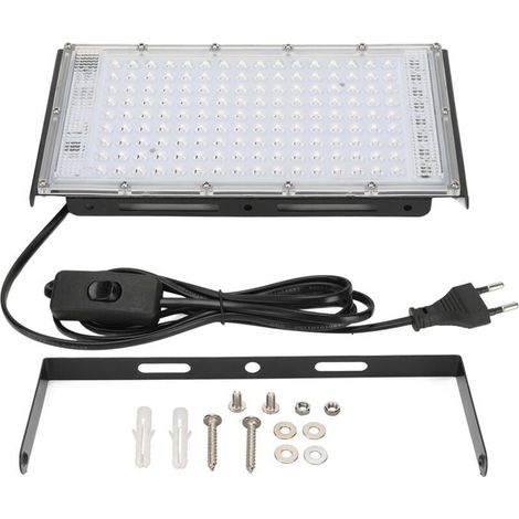 Lampes de Culture pour Plantes d'intérieur,200 W LED à Spectre Complet, IP65 étanche 144 Perles de Lampe LED Grow Light, Panneau quantique à économie d'énergie,Lampe de Culture pour Culture Hydr
