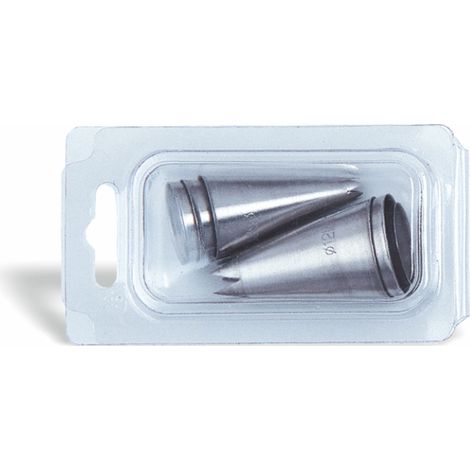 Boîte 6 Douilles Pâtisserie Inox Forme Cannelée - Pujadas