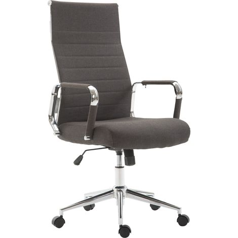 Bürostuhl Kolumbus Stoff dunkelgrau
