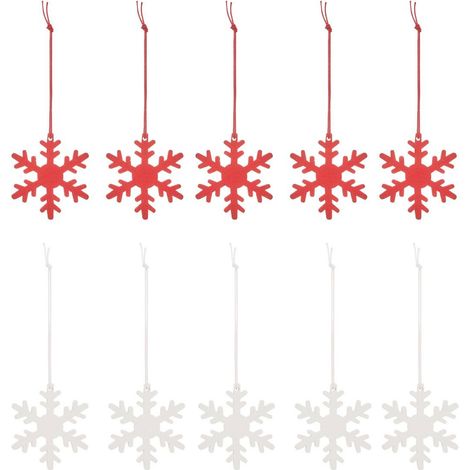 SDN MADERA X10 SUSP 5CM RGE BLC - Feeric lights & christmas (1/5)