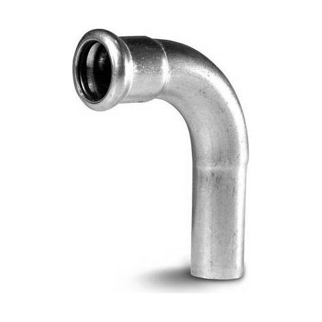 CURVA MF 90° A PRESSARE IN ACCIAIO CARBONIO Misura: Diam. 42