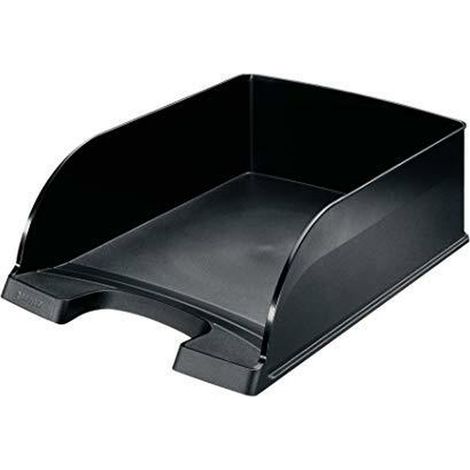 Leitz Plus Jumbo bandeja de correo negra para oficina