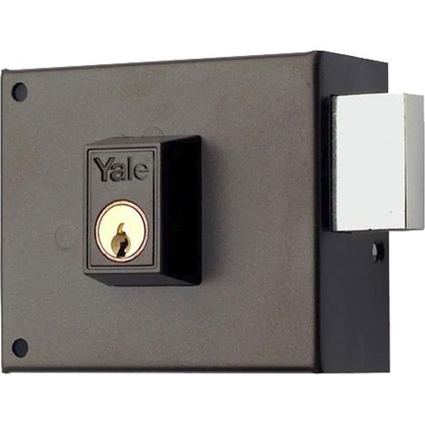 Cerradura Yale  124-a/hp/10/ Derecha. (1/4)
