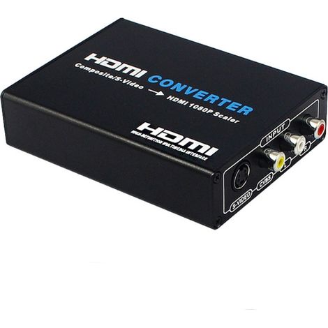 Convertisseur AV et S-Vidéo vers HDMI pour TV
