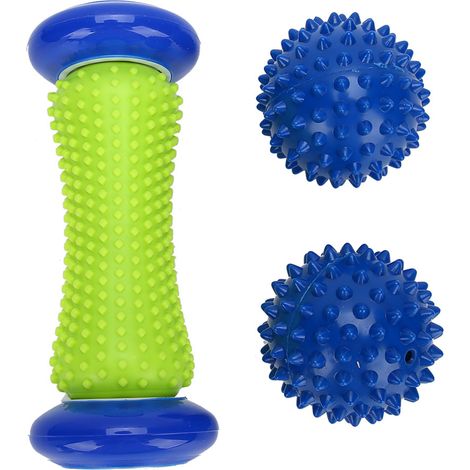 Boule de massage pour pied, rouleau anti-douleur plantaire, soulagement fasciite, rouleau pied relaxant, balle de soin. (1/5)
