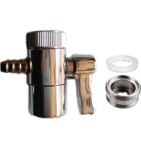 Detour Valve 10.5mm tube for water system water filters hole RO top Counter adapter for diverter tap (1/5)