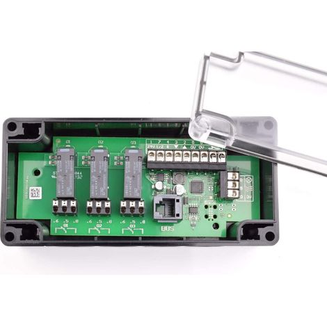 Platine d'adaptation universelle HORMANN UAP 1-HCP – Compatible motorisations SUPRAMATIC E/P Série 4 – Boîtier IP65 – Commande entrée garage