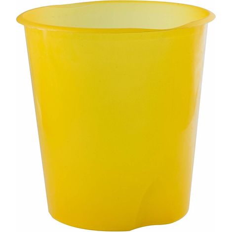 Fellowes E020TG cestino per rifiuti Rotondo Polipropilene (PP) Giallo