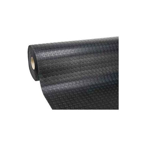 COPRIPAVIMENTO BULLONATO PVC MT25 H200 NERO