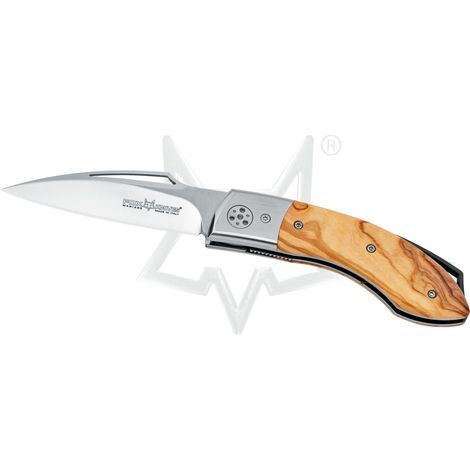 Fox/Pachi "The Dream Catcher" Messer "Olivenholzgriff - N690CO Edelstahlklinge (1/2)