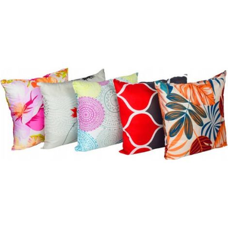 Almohada 40x40 Anilana MICROFIBRA Patrones coloridos (1/2)