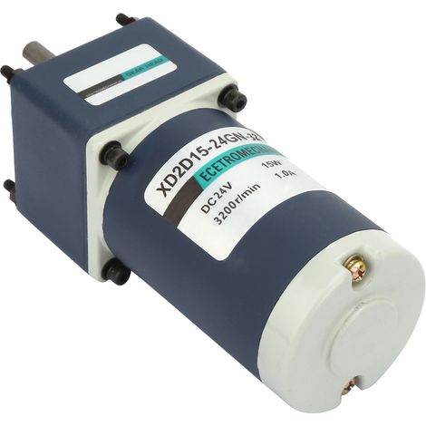DC24V 15W XD2D15-24GN-32S Permanentmagnet-Gleichstrom-Getriebemotor, Drehzahlregelung (17 U/min) (1/5)
