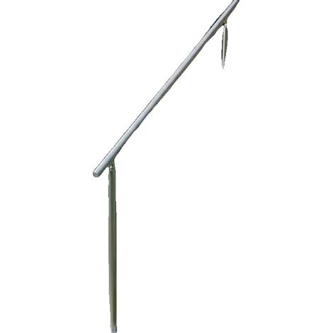 Ringhiera per scale, acciaio inox, kit corrimano per esterni, verde militare (1/2)