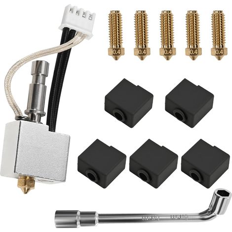 Hotend Kit de rechange pour imprimante 3D Kobra S1 avec tête d'impression à haute vitesse pour imprimante 3D Anycubic Kobra S1, Kobra S1 Combo (1/5)