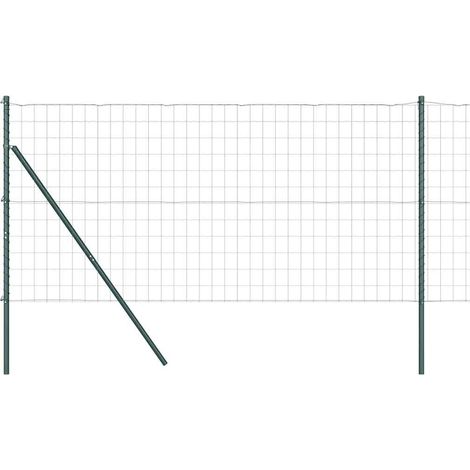 Maison Exclusive - Ground Fix Geschweißter Drahtzaun 25 x 1 m (B