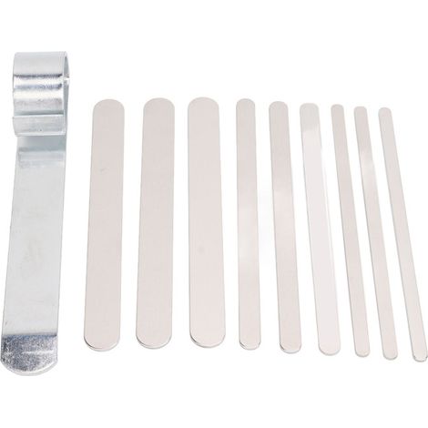 Armbandbiegeset aus legiertem Stahl, 9 Aluminiumstäbe (Schmuck, Armbänder)