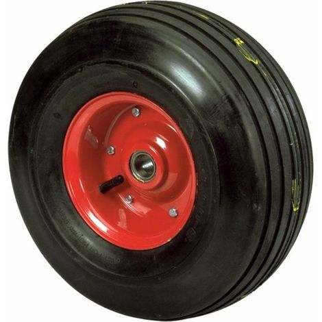 Lem Select – Roue gonflable extra large 350 x 148 – Jante métal 4.00 x 6' – Charge maximale 250 kg – Alésage ø 25 mm – Sculptée pour terrains accidentés