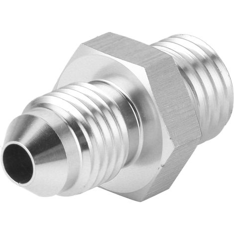 Adaptateur d'alimentation d'huile turbo M12x1,5 mm, trou de 1,5 mm vers raccord -4AN, compatible avec SAAB TD04L TD04H TD04HL (1/5)