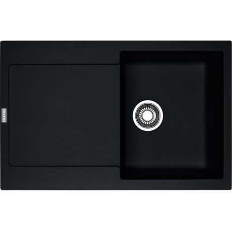 Évier MARIS Fragranit MRG 611-78 Onyx (Sous-meuble 45 cm) 780 x 500 mm - réversible - Franke