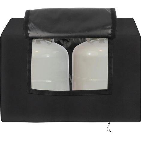 Longue protection de 76,2 cm pour remorques de camping - Convient à deux bouteilles de 9 kg - Installation simple - Outils de refus nécessaires - Protection de réservoir de remorque (1/4)