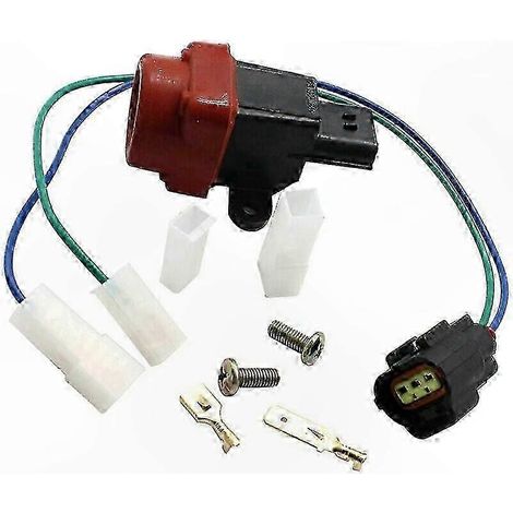 Sicherheitsträgheitsschalter für elektrische Kraftstoffpumpe, mit Stoßdetektor, schwarz (1/5)