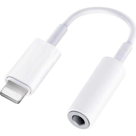 Adaptateur secteur Lightning vers prise casque 3,5 mm compatible avec MMX62ZM/A (1/5)