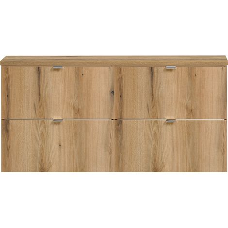 Doppelwaschtisch 120cm, Eiche, NEWPORT-56-OAK (1/5)