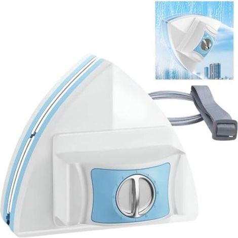 Lave Vitre Magnétique, Nettoyeur De Vitre, Lave Vitre Aimanté Double Vitrage De 3 à 30 mm, Appareil pour Nettoyer Les Vitres Exterieurs Inaccesibles, Nettoyeur De Vitres Magnétique (1/5)