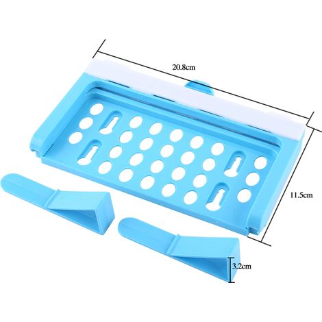 1 support pliable en plastique pour sacs poubelle, rangement suspendu pour déchets, accessoire de cuisine (1/5)